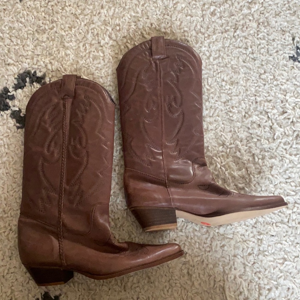 Zara cowboy boots